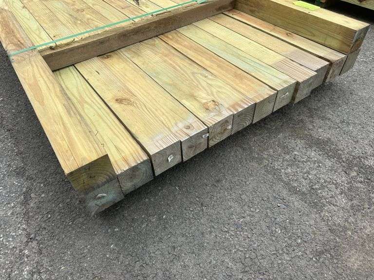 Pressure Treated Dimensional Lumber 4"x4"x12'