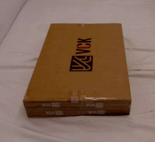 VCK 11x14 Picture Frame, Brown Wood Frames 4 Pack with Tempered Glass, 8x10 Matted for 11x14, for Ho