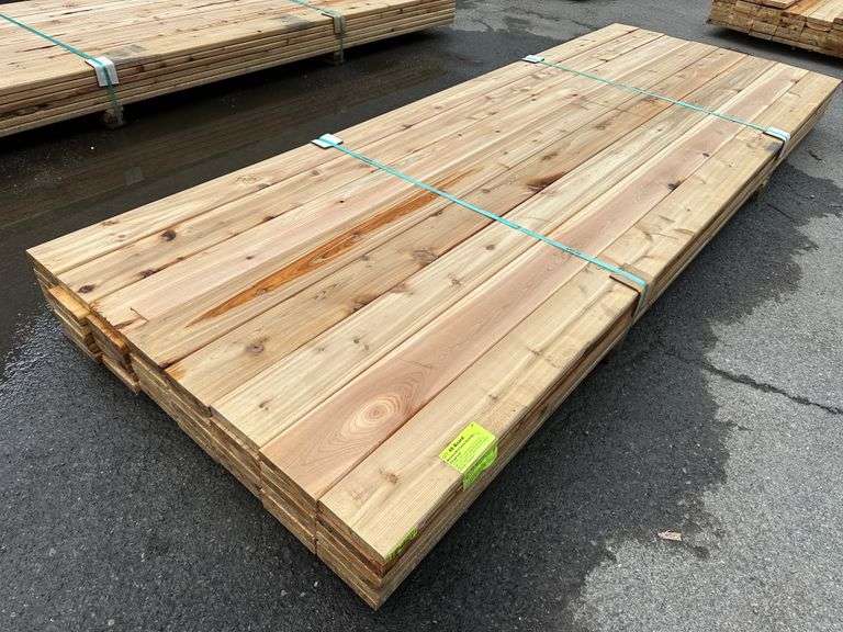 Western Red Cedar Decking 5/4"x6"x10'