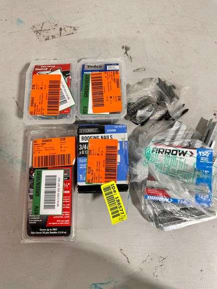 Assorted Hardware And Fasteners