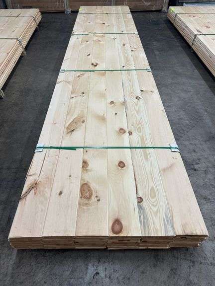 White Pine T&G WP4 Smooth Face Paneling 1"x8"x16'