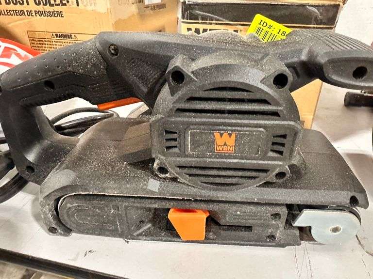 WEN 3"x21" Variable Speed Handheld Belt Sander