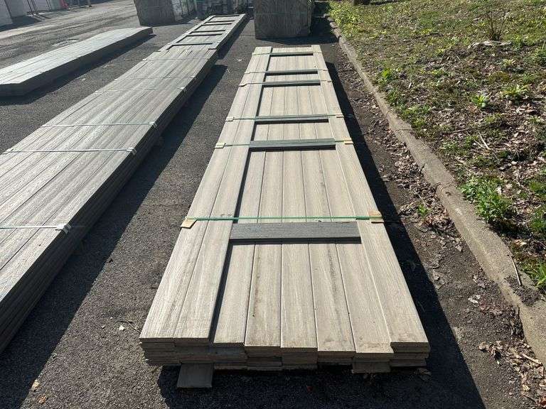 Grey Composite Decking 1"x6"x20'