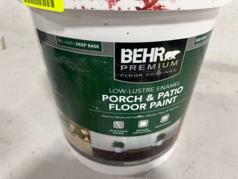 BEHR PREMIUM 1 gal. Interior/Exterior Porch and Patio Floor Paint