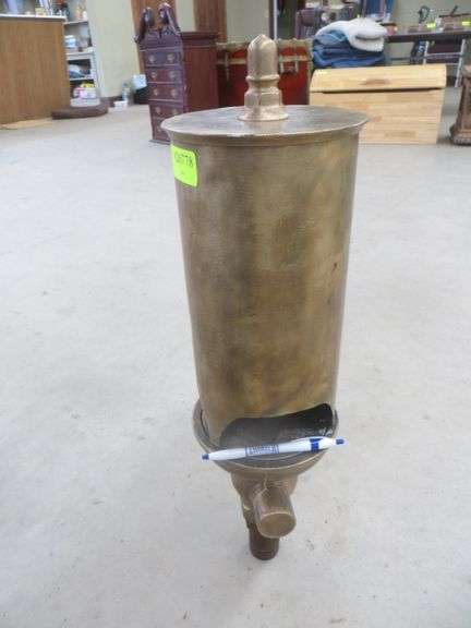 Brass Ship Whistle- 24"x7"