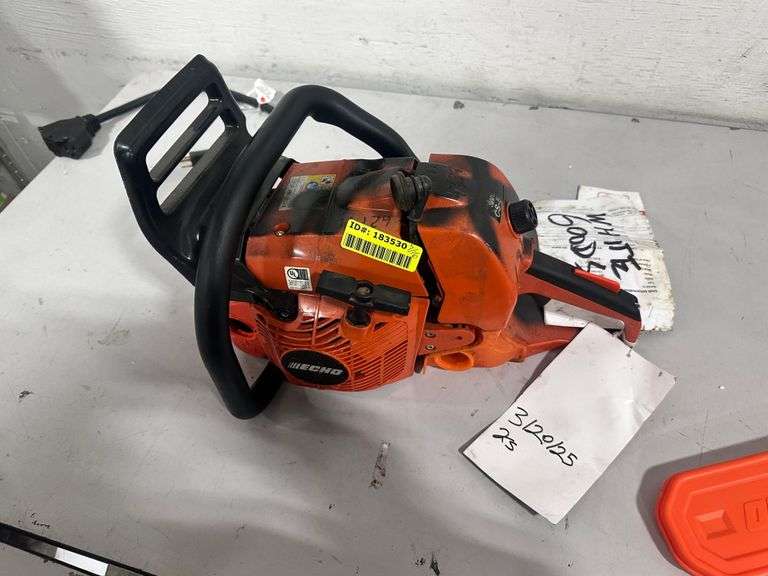 Echo 20 in. 59.8 cc Gas 2-Stroke Rear Handle Timber Wolf Chainsaw ...
