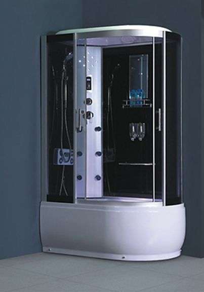 Luxury Shower/Tub 36"x60" LHD Jetted, With Many Accessories