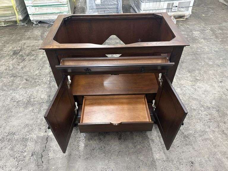 Ash Wood, James, 36" Vanity
