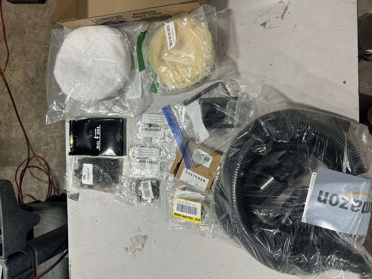 Assorted WEN Hardware & Orbital Polisher Pads
