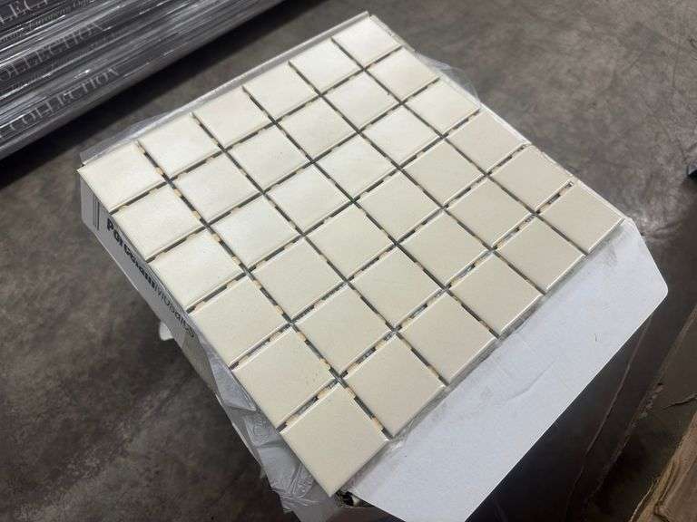 Soho Linen Matte Porcelain Mosaics Tile 2"x2"