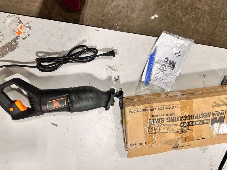 WEN Variable Speed Reciprocating Saw