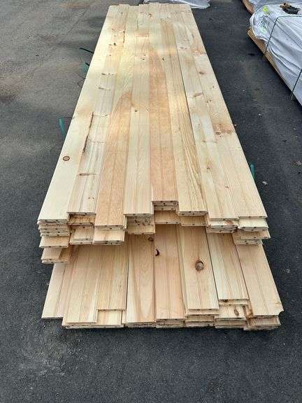 White Pine T&G EBCB Paneling 1"x6"x14' (Longest Board Is 14')