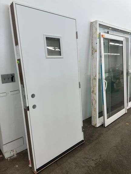 White Legacy Single Entry Door 36"x80"