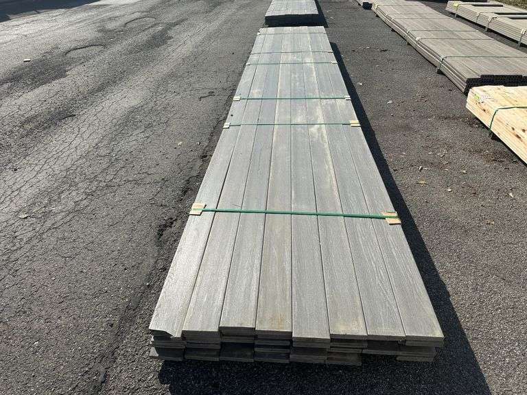 Grey Composite Decking 1"x6"x20'
