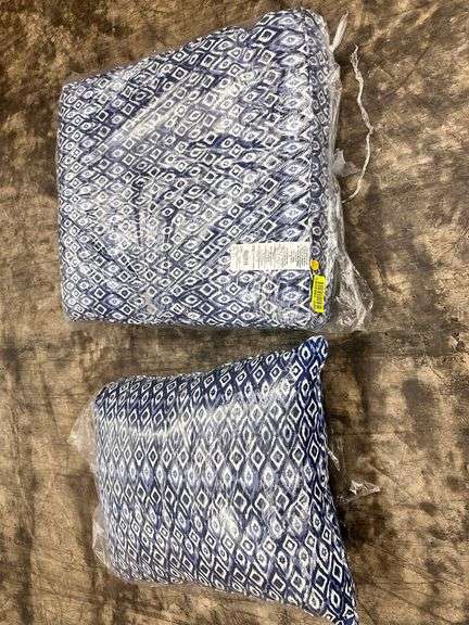 SORRA HOME Deep Seating Outdoor Pillow and Cushion Set