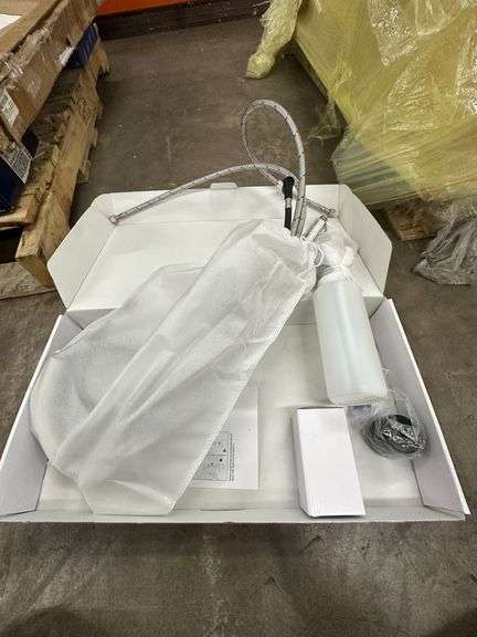 Satin Nickel Pull-Down Kitchen Faucet