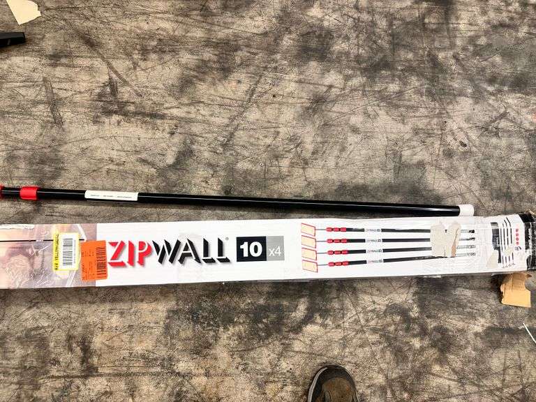 ZipWall,ZP4 10 ft. Stainless Steel Dust Barrier Poles