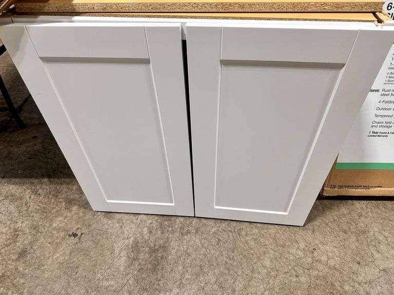 Hampton Bay, Shaker Assembled Wall Cabinet