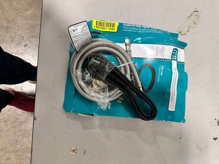 Smart Choice 6' Dishwasher Replacement Cord Kit with Power Cord