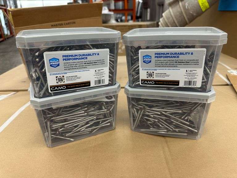 2 1/2x #10 Brown Tip Compsite Screw