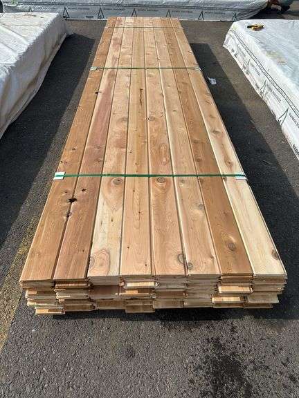 Western Red Cedar T&G 1"x6"x14'
