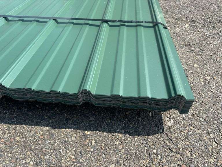 Evergreen Corrugated Metal Panel 3'x16'