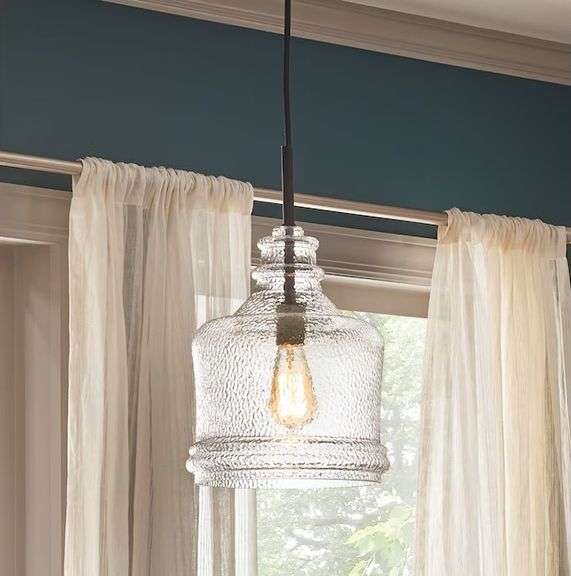 2 Pack Single Light Oil Rubbed Bronze Pendant Light