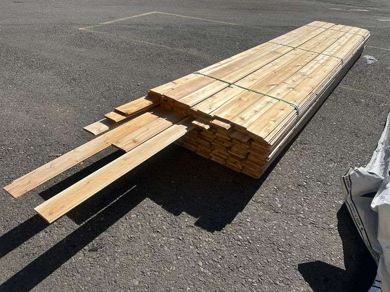 Western Red Cedar T&G Siding 1"x6"x16' and 1"x6"x20'