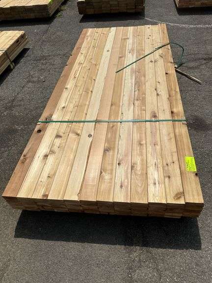 Western Red Cedar Decking 5/4"x4"x8'