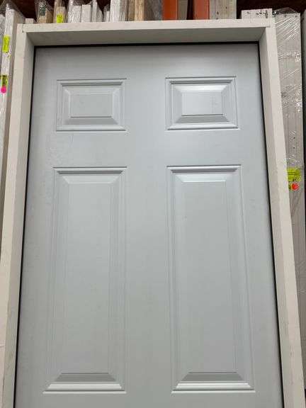 Steel Exterior Door 30"x80" Left Hand