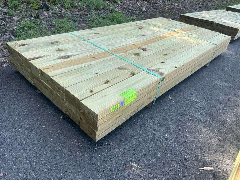 Pressure Treated Dimensional Lumber 2"x6"x8'