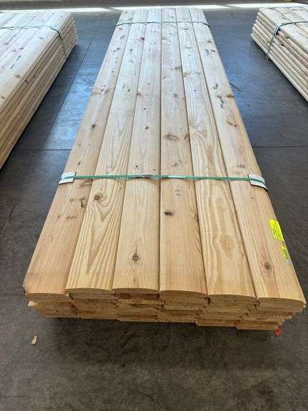 SYP D-Log Siding 2"x8"x12'