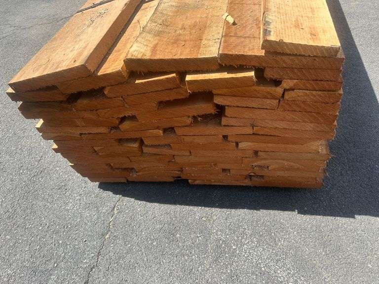Cherry Rough Cut Hard Wood Lumber 1 1/4"xRWxRL (Longest Board Is 8')
