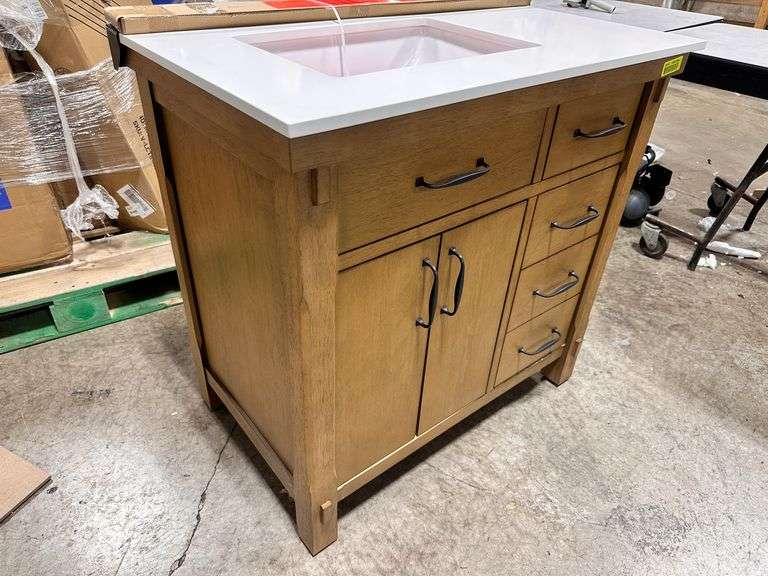 Home Decorators Collection Bellington 36 in. Single Sink  Bath Vanity