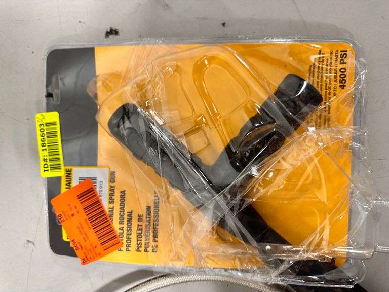 DeWalt Spray Gun + Pressure Washer Lines