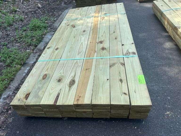Pressure Treated Dimensional Lumber 2"x6"x8'