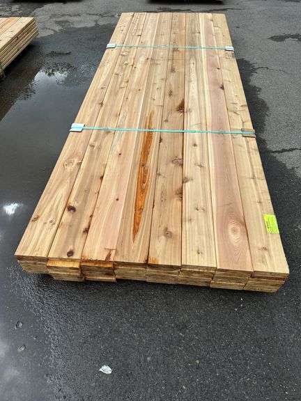 Western Red Cedar Decking 5/4"x6"x10'