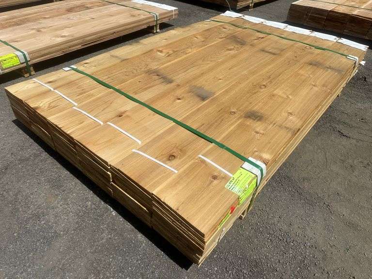 Western Red Cedar Bevel Lap Siding 11/16"x8"x6'