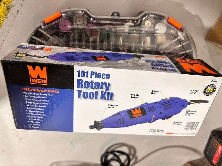 WEN Rotary tool kit and Accessory kit