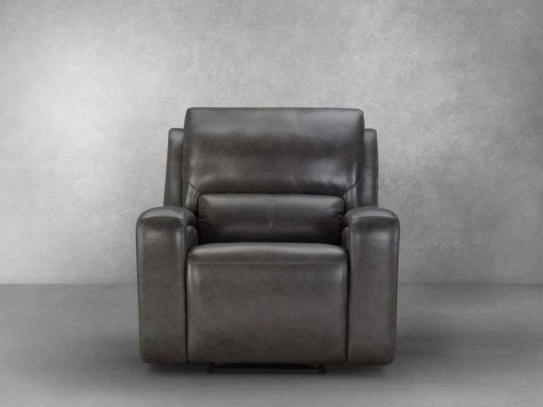Abbyson Raymond Leather Power Recliner