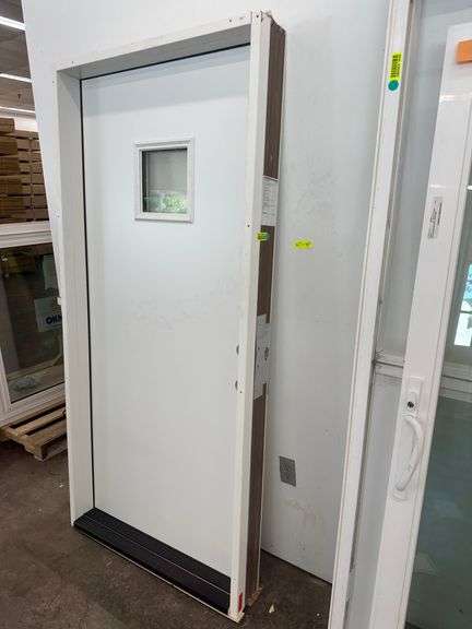 White Legacy Single Entry Door 36"x80"