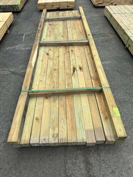 Pressure Treated Dimensional Lumber 4"x4"x12'