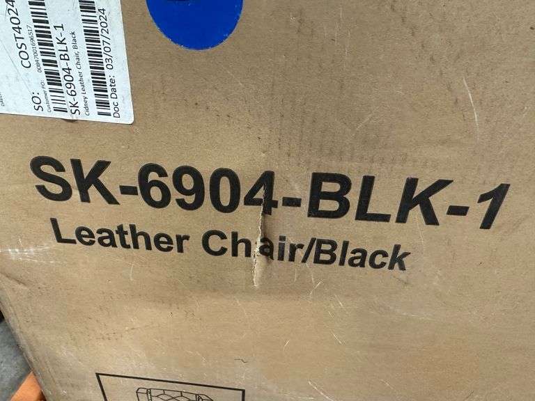 Abbyson Cindey Leather Chair