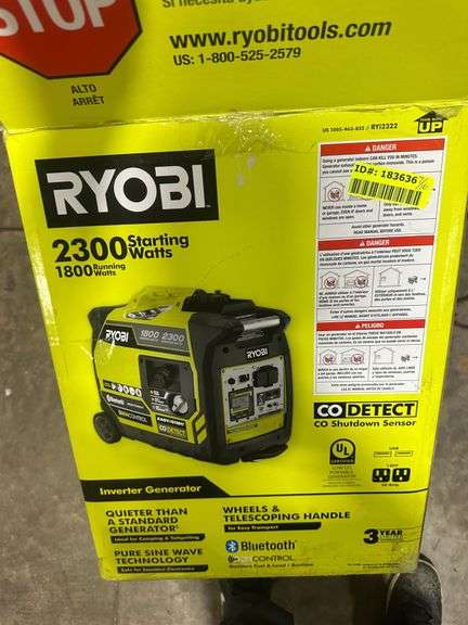 2,300-Watt Recoil Start Bluetooth Super Quiet Digital Inverter Generator