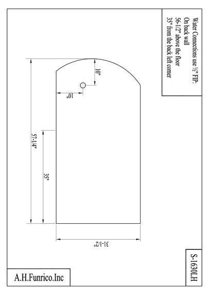 Black Luxury Shower/Tub 32"x60" LHD Jetted, With Many Accessories