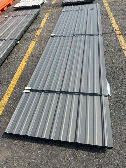 Dull Galvanized Metal Panel 3'x12'