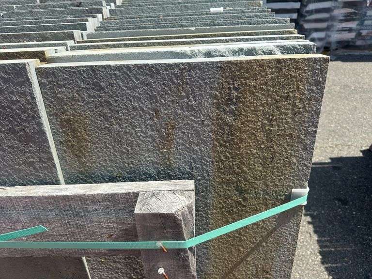 Thermaled Pattern Blue Stone, Full Color, 1 1/2" -1" Thick x Assorted Sizes 12" x 12" -24" x 36"