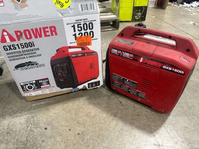 1500-Watt Recoil Start Gasoline Powered Ultra-Light Inverter Generator
