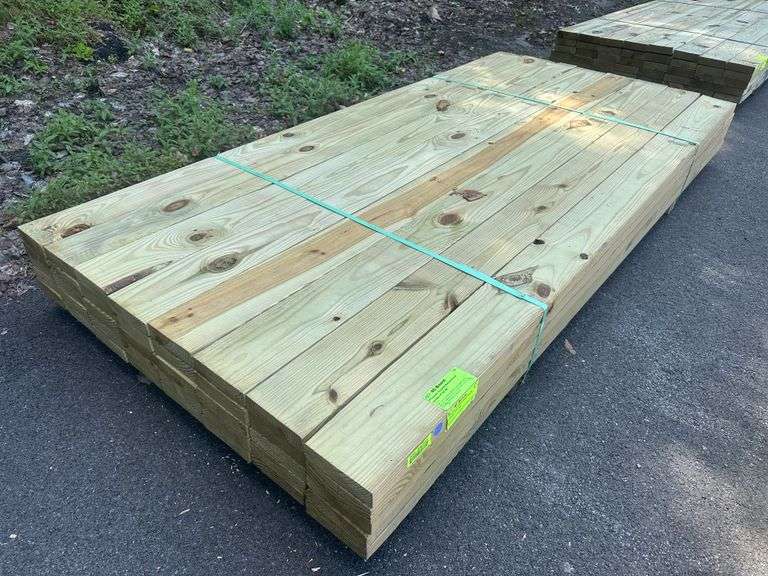 Pressure Treated Dimensional Lumber 2"x6"x8'