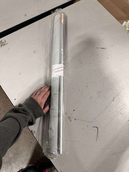 No Drill No Tools 100% Blackout Roller Shade 27" x 78"